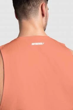 Male Outlet Mark Muscle Tank V3 - Soft Orange Mens