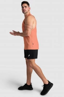 Male Outlet Mark Muscle Tank V3 - Soft Orange Mens