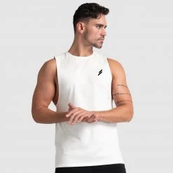 Aivory Mark Muscle Tank V3 - White