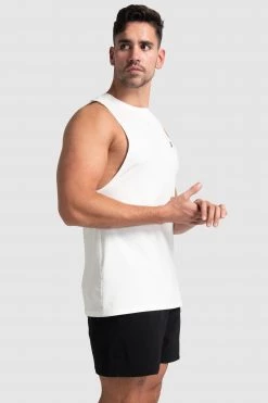 Aivory Mark Muscle Tank V3 - White