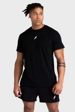 Darren Mark Regular Fit Tee - Black Mens