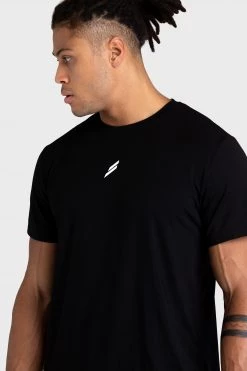 Darren Mark Regular Fit Tee - Black Mens