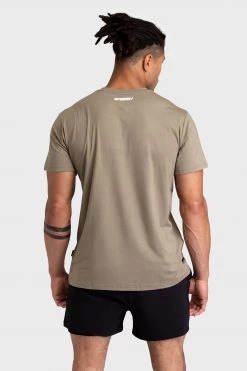 Darren Mens Mark Regular Fit Tee - Olive