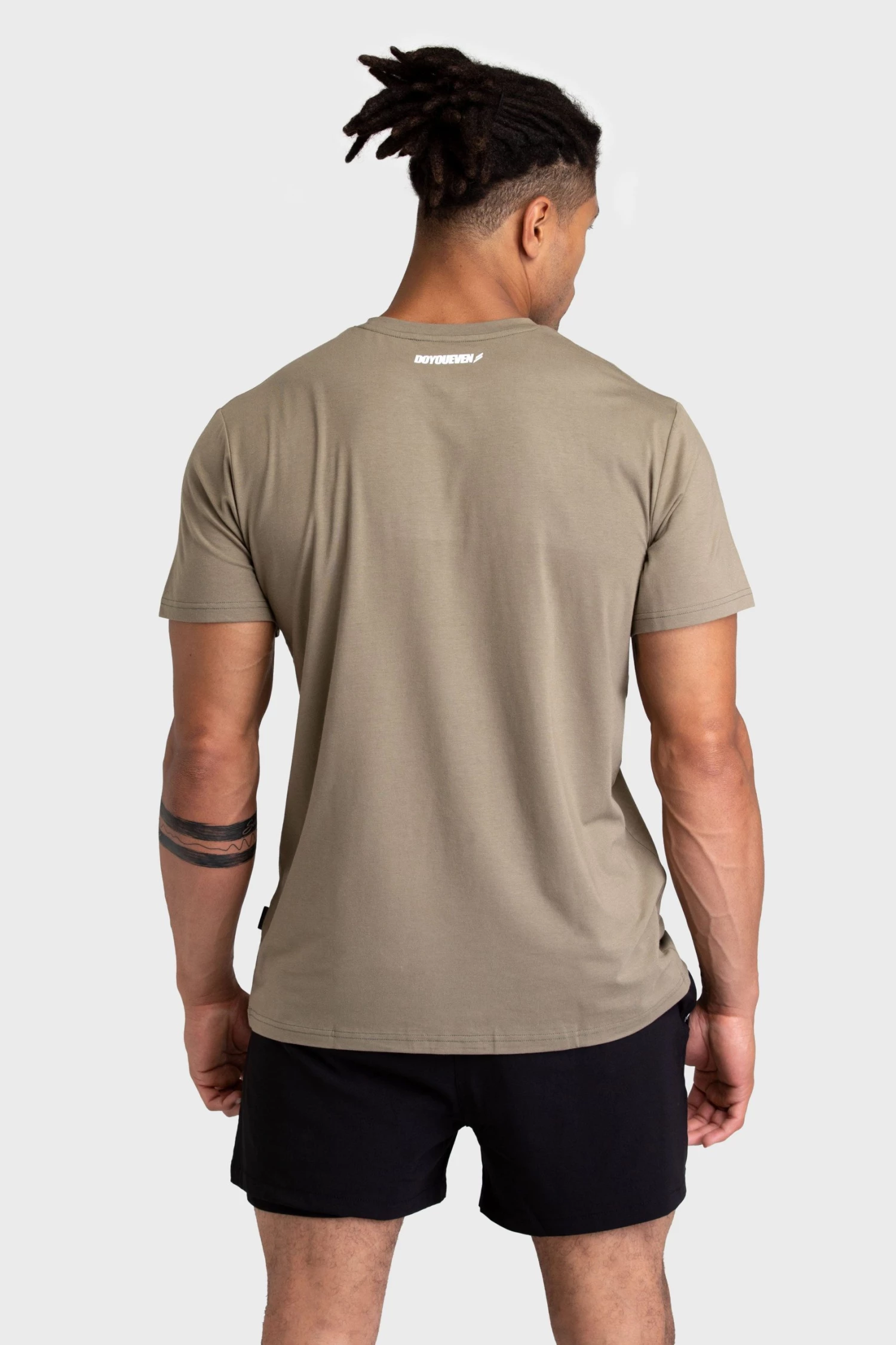 Darren Mens Mark Regular Fit Tee - Olive