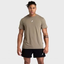 Darren Mens Mark Regular Fit Tee - Olive