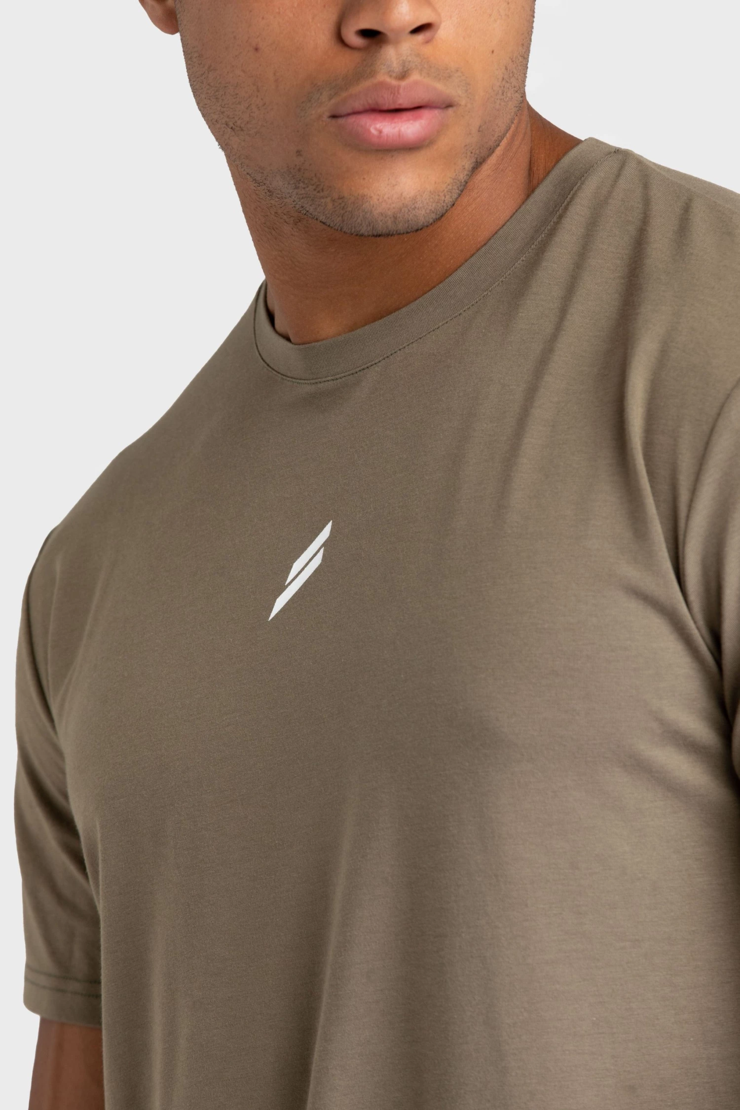 Darren Mens Mark Regular Fit Tee - Olive