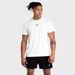 Darren Mark Regular Fit Tee - White Mens