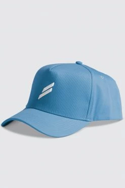 Rita Marked A-Frame Cap - Soft Blue Accessories