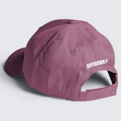 Rita Marked Baseball Cap - Deep Burgundy Accessories