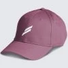 Rita Marked Baseball Cap - Deep Burgundy Accessories