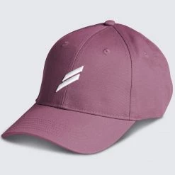 Rita Marked Baseball Cap - Deep Burgundy Accessories