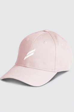 Rita Marked Baseball Cap - Soft Pink