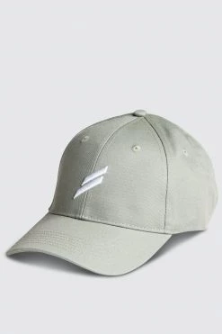Rita Marked Baseball Cap - Stone Green Accessories