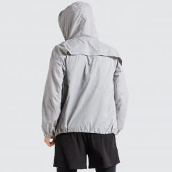 Male Outlet Mens Marked Running Jacket - Grey