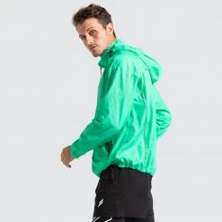 Male Outlet Marked Running Jacket - Teal