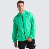Male Outlet Marked Running Jacket - Teal