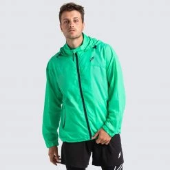 Male Outlet Marked Running Jacket - Teal