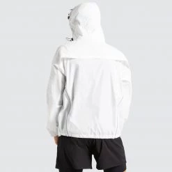 Male Outlet Marked Running Jacket - White