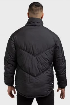 Darren Men's Mark Puffer Jacket - Black Mens