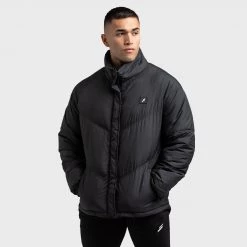 Darren Men's Mark Puffer Jacket - Black Mens
