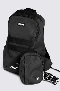 Male Outlet Mission Utility Backpack - Black