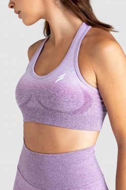 Pony Ombre Seamless Crop - Purple