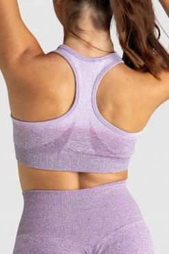 Pony Ombre Seamless Crop - Purple