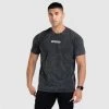 Aivory Origin Acid Wash Regular Fit Tee - Black