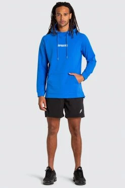 Male Outlet Origin Athletic Hoodie - Blue Mens