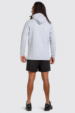 Male Outlet Origin Athletic Hoodie - Grey Mens