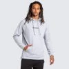 Male Outlet Origin Athletic Hoodie - Grey Mens