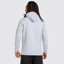 Male Outlet Origin Athletic Hoodie - Grey Mens