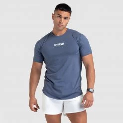 Aivory Origin Drop Tee - Atlantic Blue