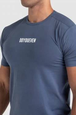 Aivory Origin Drop Tee - Atlantic Blue