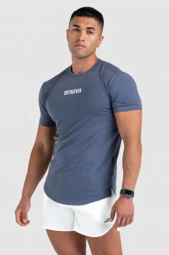 Aivory Origin Drop Tee - Atlantic Blue