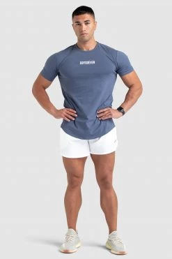 Aivory Origin Drop Tee - Atlantic Blue