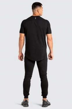 Aivory Origin Drop Tee - Black Mens
