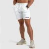 Aivory Origin Marble Shorts - White Mens