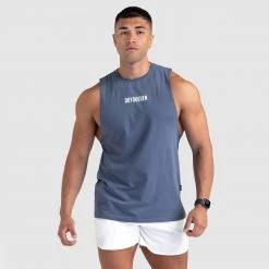 Unreleased Mens Origin Muscle Tank - Atlantic Blue
