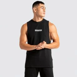 Aivory Mens Origin Muscle Tank - Black