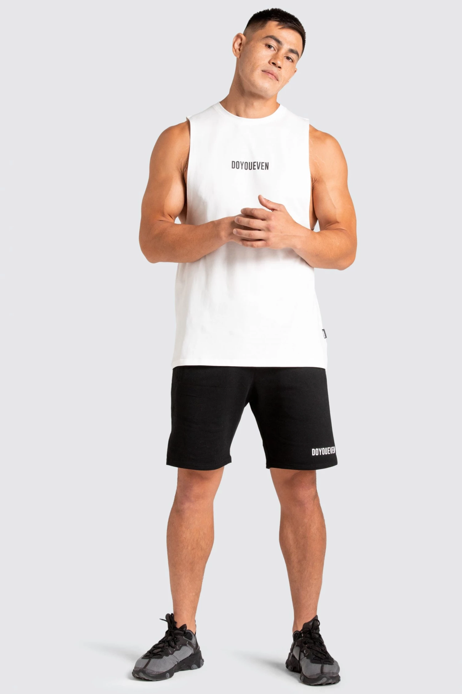 Male Outlet Origin Muscle Tank - White