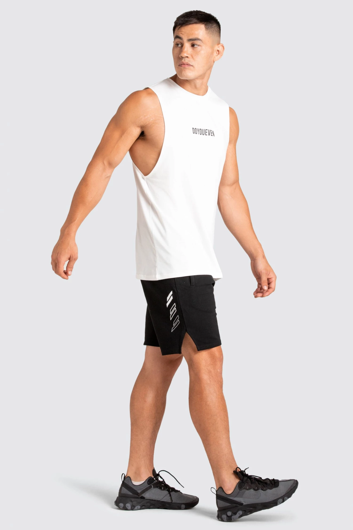 Male Outlet Origin Muscle Tank - White