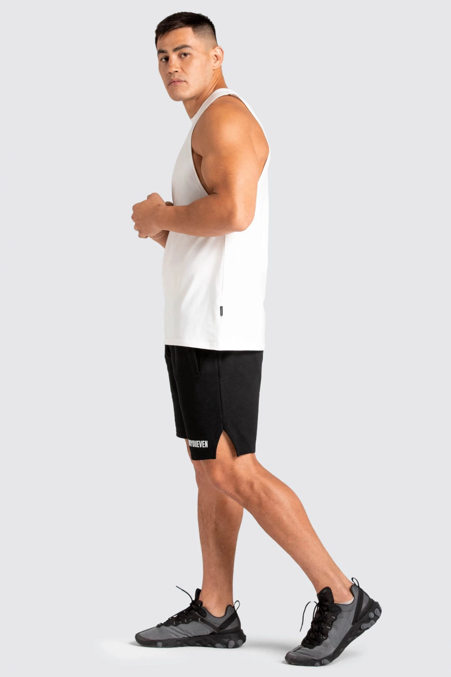 Male Outlet Origin Muscle Tank - White