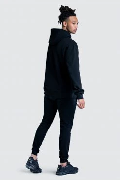 Male Outlet Mens Origin Urban Hoodie - Black