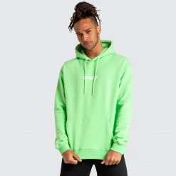 Male Outlet Origin Urban Hoodie - Light Green Mens