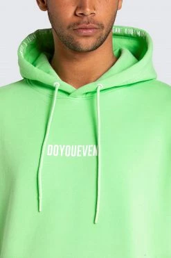 Male Outlet Origin Urban Hoodie - Light Green Mens