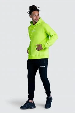 Male Outlet Origin Urban Hoodie - Neon Yellow Mens