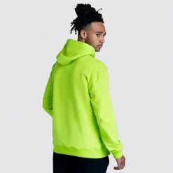 Male Outlet Origin Urban Hoodie - Neon Yellow Mens
