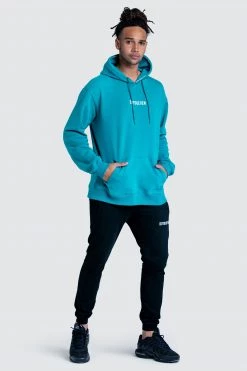Male Outlet Mens Origin Urban Hoodie - Turquoise