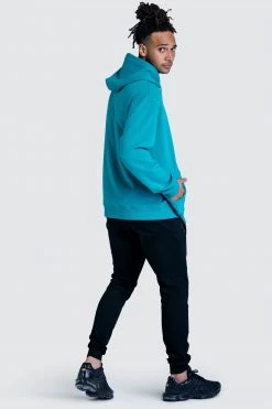 Male Outlet Mens Origin Urban Hoodie - Turquoise